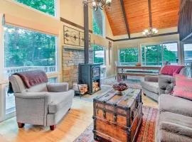 Conway Area Chalet with Mountain Views and Fire Pit!