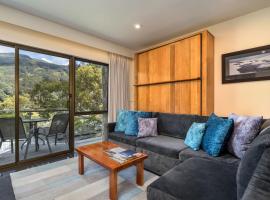 Lantern 1 Bedroom Balcony with mountain View, sted at overnatte i Thredbo