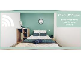 Villa François - superbe T1 - D au pied des Thermes de Néris - Wifi avec fibre, מלון ידידותי לחיות מחמד בנרי-לה-בה