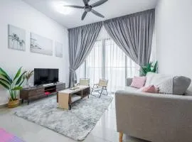 5min Sunway Cozy Playground 3BR 2-7pax WIFI