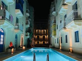 New, Modern Ground Floor Apartment with Pool, hotel in Għajnsielem