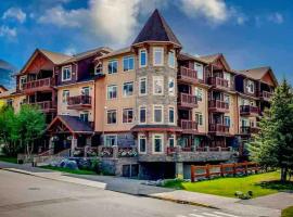 Mountain View 1 BR Condo With Gym & Hot-Tubs, hotell i Canmore