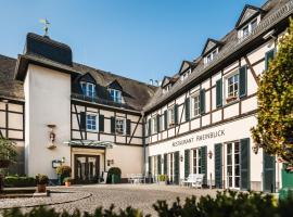 Rheinhotel Schulz, hotelli, jossa on pysäköintimahdollisuus kohteessa Unkel