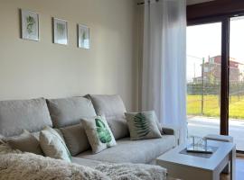 Costa Santander. Apartamento con jardín, alquiler vacacional en la playa en Santander