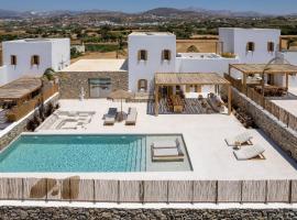 Cocopalm Villas Naxos、ナクソス・コラのホテル