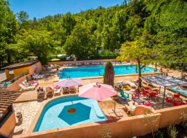 Camping Hotel Les Rives du Loup, glamping site in Tourrettes-sur-Loup