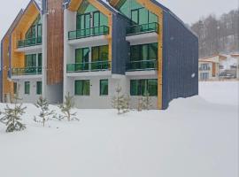 snow forest bakuriani apartment eight, apartemen di Bakuriani