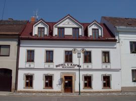 Hotel u Kapra, cheap hotel in Lázně Bělohrad