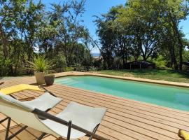 Charmante maison à Payzac avec piscine privée et Clim