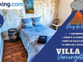 Villa Vercingétorix - groupe, Billard - Jacuzzi Spa, maison de vacances à Romagnat