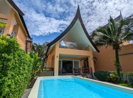 Blue Sky Pool Villa, cabaña o casa de campo en Trat