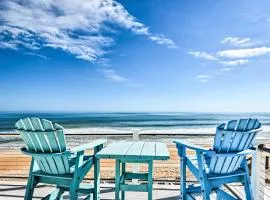 Flagler Beach Oceanfront Haven with Hot Tub!