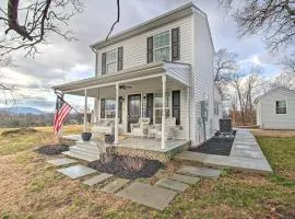 Fire Pit and Patio Front Royal Vacation Rental!