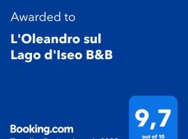 L'Oleandro sul Lago d'Iseo B&B, hotel v destinaci Sulzano