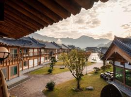 Jeonju Wangyijimil Hanok Hotel、全州市のホテル