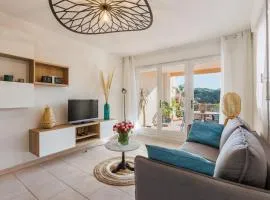 Appartement avec jardin, clim & piscine - Proche plages et randos, parking privé - La Girelle