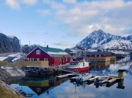 Fishermans Rorbu 3 - Lofoten, hotel v destinaci Ramberg