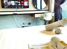 Almas Suites 무지 바다 전망 넷플릭스, 스텔라 국제학교까지 도보 2분 STAY
