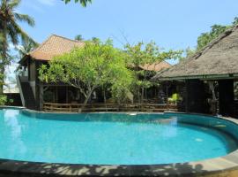 Kangkung Cottages, hôtel avec piscine à Jasri