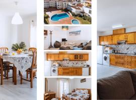 Apartamento Miramar - Piscina e BBQ, hotel em Santa Cruz