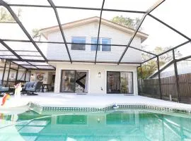 Boho Villa Tampa with Private Pool & BBQ