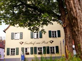 Gasthof zur Post, hotel v destinaci Neunkirchen am Brand