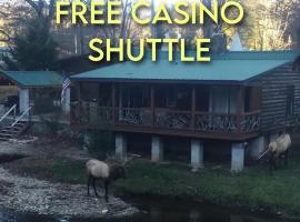 Qualla Cabins and Motel Cherokee near Casino, hotel in Whittier