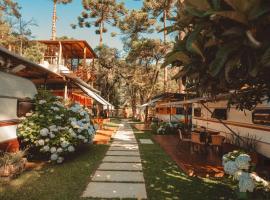 La Brume Trailers, glamping site in Campos do Jordão