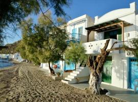 Milos Apartments Kardapis Ground Floor, hotel with parking in Klima