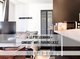 LE PTIT LOCMARIA - Calme - Wifi - Proche Centre ville，坎佩爾的家庭式飯店