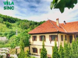 Vila Sînc: Boteşti şehrinde bir otoparklı otel