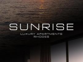 Sunrise Luxury Apartments Rhodes, hotel en Rodas