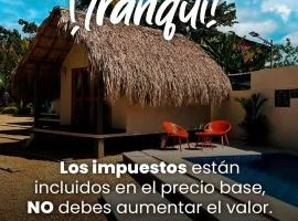 Anuk Glamping、サン・ベルナルド・デル・ビエントのコテージ