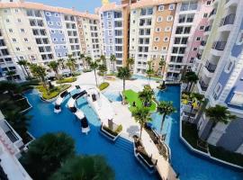 Seven seas Cote&Asur Pool acsess at jomtian – hotel z parkingiem w mieście Ban Pak Khlong
