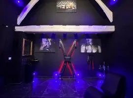 Loveroom de luxe - Thème 50 nuances de grey maison privative spa insolite