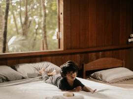 Bangalô Ponta de Areia, na beira da praia