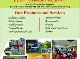 HILLVIEW ECO-TOURISM RESORT، فندق في Bungoma