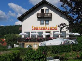 Café Pension Sonnenkanzel, casa de huéspedes en Staatsbad Brückenau