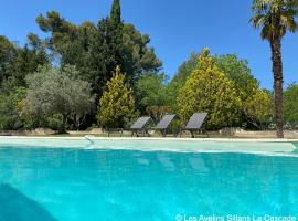Charmant Studio avec Piscine Privative sur 1500m2 de Terrain Proche Cascade de Sillans VAR Verdon, Hotel in Sillans-la-Cascade