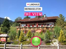 Landhaus Obermaiselstein "THE VIEW", apartment in Obermaiselstein