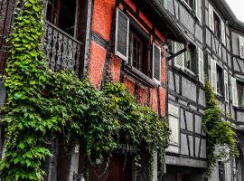 La Maison Rouge Au coeur de la ville., hotell i Riquewihr