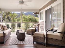 Hale Haena home: Hanalei şehrinde bir tatil evi