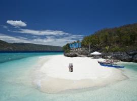 Bluewater Sumilon Island Resort, prabangi stovyklavietė mieste Sumilon sala