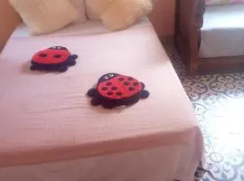 Spacious bedrooms in a traditional house