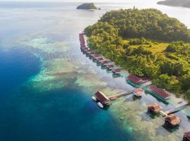 Papua Paradise Eco Resort รีสอร์ทในPulau Birie