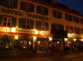 Hotel Wacker, hotel cerca de Aeropuerto de la Selva Negra - Black Forest de Lahr - LHA, 