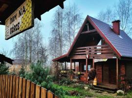 Domki na Górce, hotel que accepta animals a Wądzyn
