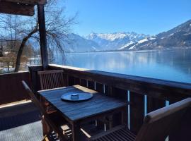 Waterfront Apartments Zell am See - Steinbock Lodges，湖畔捷爾的海灘飯店