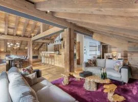 Penthouse chic au cœur de Courchevel, près des pistes, avec WiFi et parking - FR-1-562-69