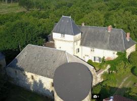 Château de Montautre, lantligt boende i Fromental